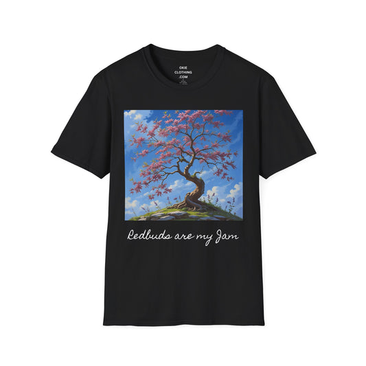 Redbud Tree Unisex T-Shirt - 100% ring-spun US cotton XS - 5XL