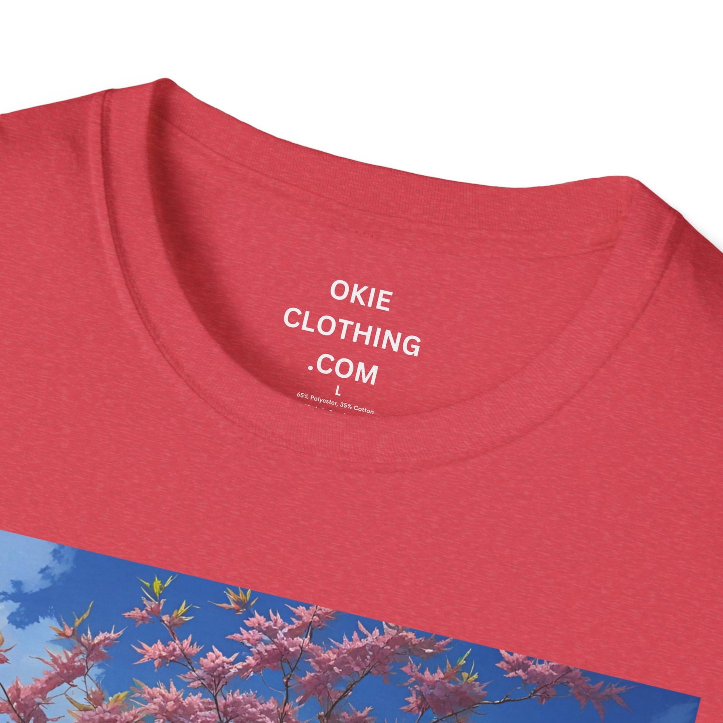 Redbud Tree Unisex T-Shirt - 100% ring-spun US cotton XS - 5XL