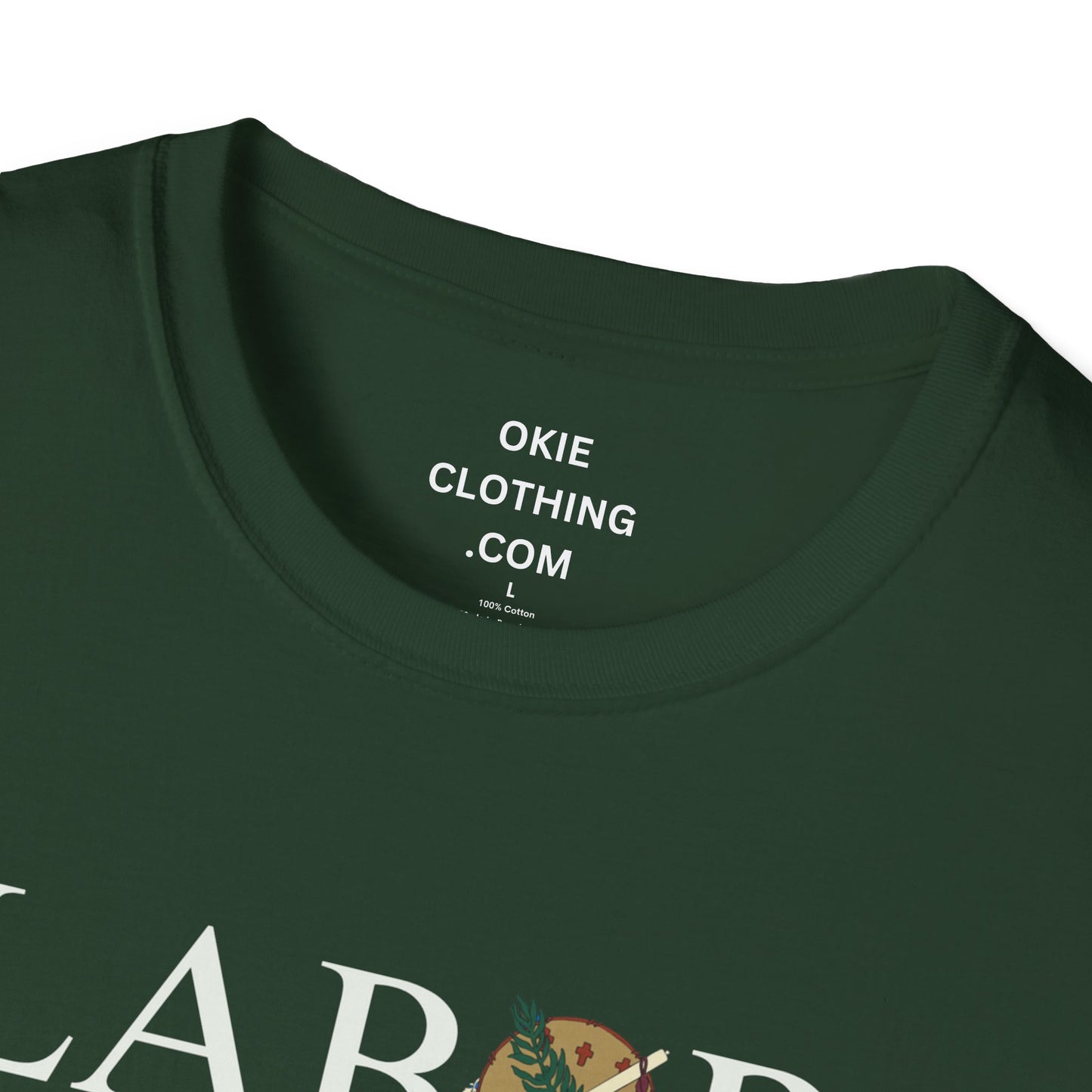 Labor Omnia Vincit. Our True Motto. 100% ring-spun cotton. XS - 5XL